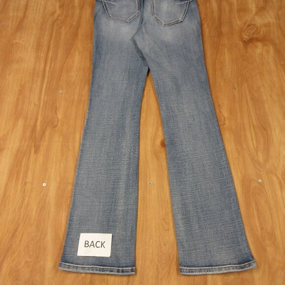 JAG Eloise Boot Cut Blue Denim Jeans Womens Sz 2/26 Best Kept Secret Tummy Panel - Picture 12 of 16